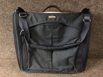 Tumi T3 Blue Ballistic Nylon Folding Carry Garment Bag Suitcase Luggage