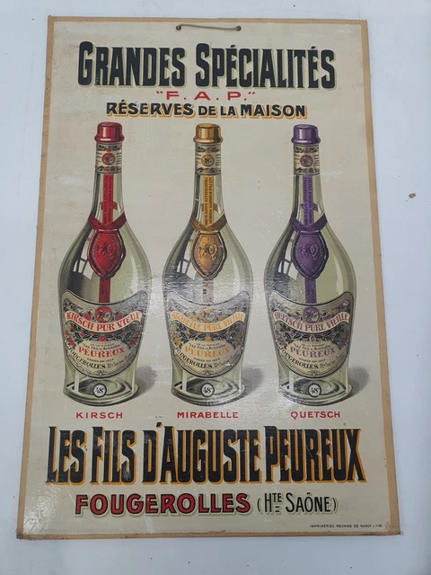Ancien Carton Publicitaire BRETTON - Moulinets De Pêche Mitchell, Pezon