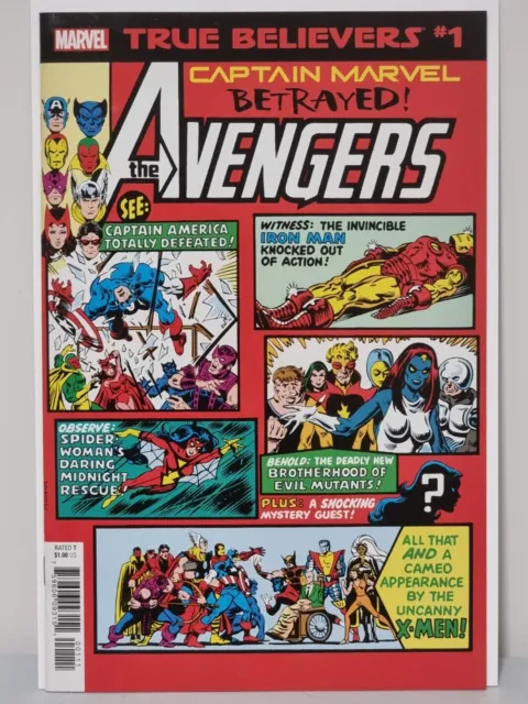 Avengers Annual #10 True Believers Reprint - 1st Rogue - Marvel 2019 NM
