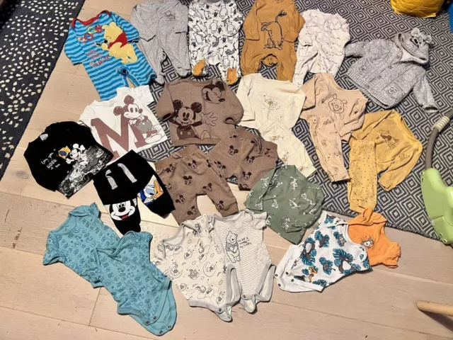 Pacchetto abiti bambini Disney Winnie The Pooh, Topolino taglia 0-3 mesi