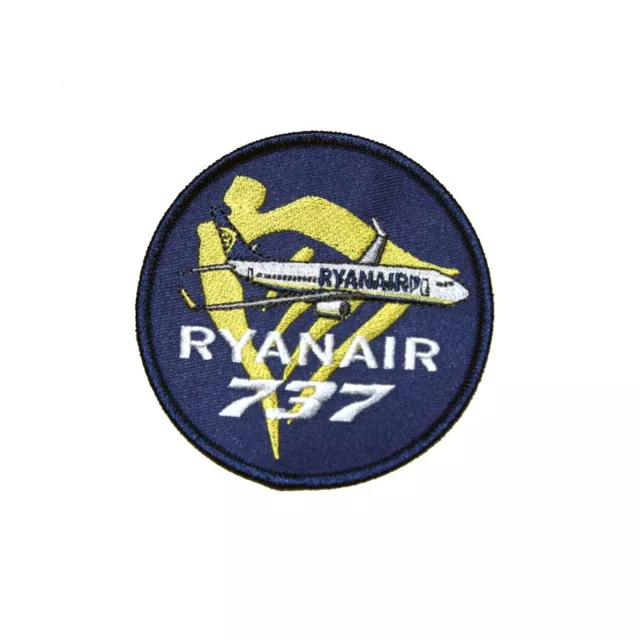 PATCH Ryanair Boeing 737 plane sew-on / iron-on