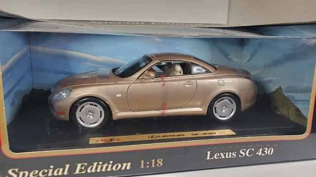 Diecast Maisto Lexus SC 430 Special Edition 1:18