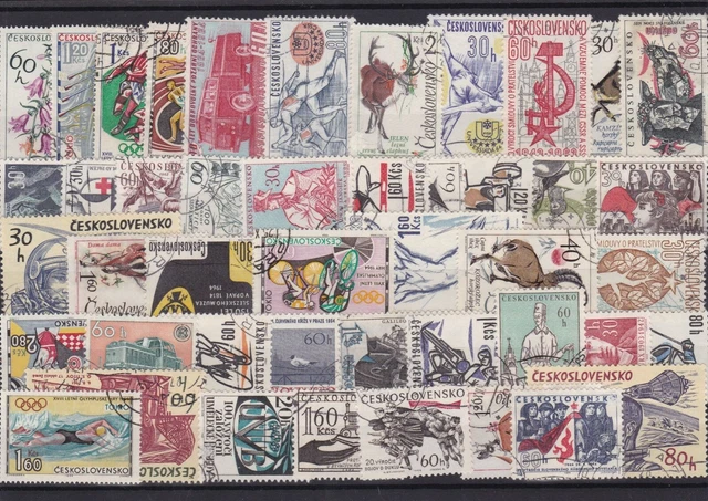 Czechoslovakia stamps Ref 13818