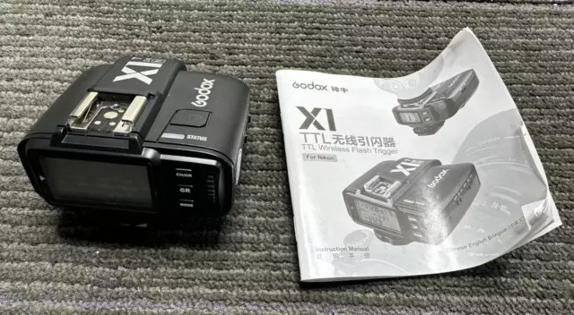 Godox X1T-N 2.4G TTL Wireless Camera Flash Trigger Transmitter for Nikon