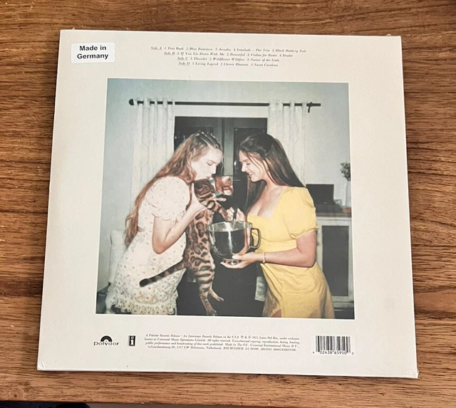 BLUE BANISTERS BY Lana Del Rey Target Red Vinyl Exclusive. Alternative