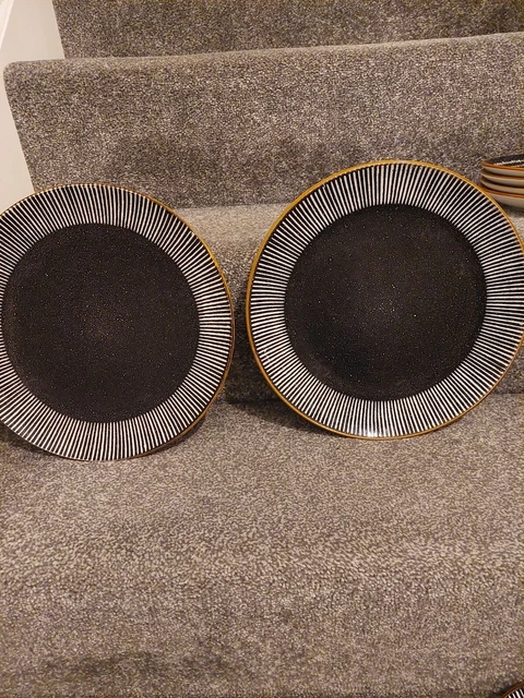 Fox and ivy deals nero dinner set