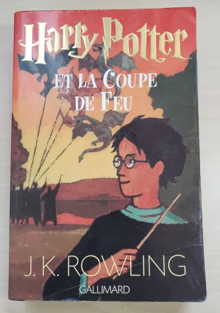 HARRY POTTER ET LA COUPE DE FEU (FRENCH Goblet of Fire )Tome4 LARGE SIZE ROWLING