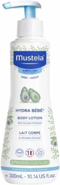 Mustela Hydra Bebe Body Lotion for Normal Skin, 300 millilitre UK