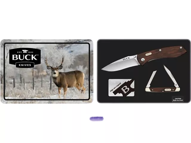 Buck Knives Limited Edition Gift Tin Folding Knife Combo