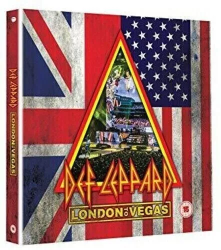 DEF LEPPARD London To Vegas 2BLU-RAY/4CD BOX SET BRAND NEW All Regions