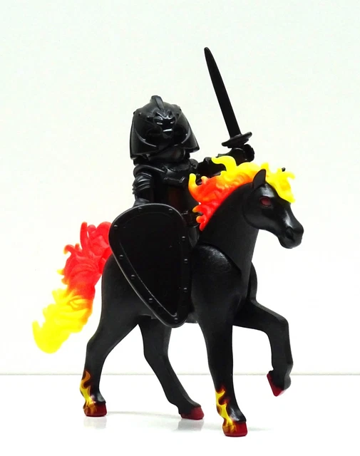 5X Guardia Husar Dragoner Soldado Negro Rojo Playmobil A Napoleonic Custom Raro