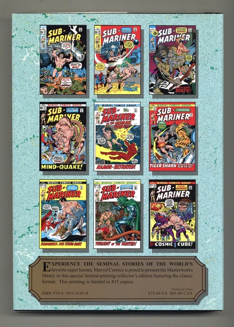 Marvel Masterworks Deluxe Library Edition HC 1st Edition #215-1ST VF/NM 9.0 2015 2