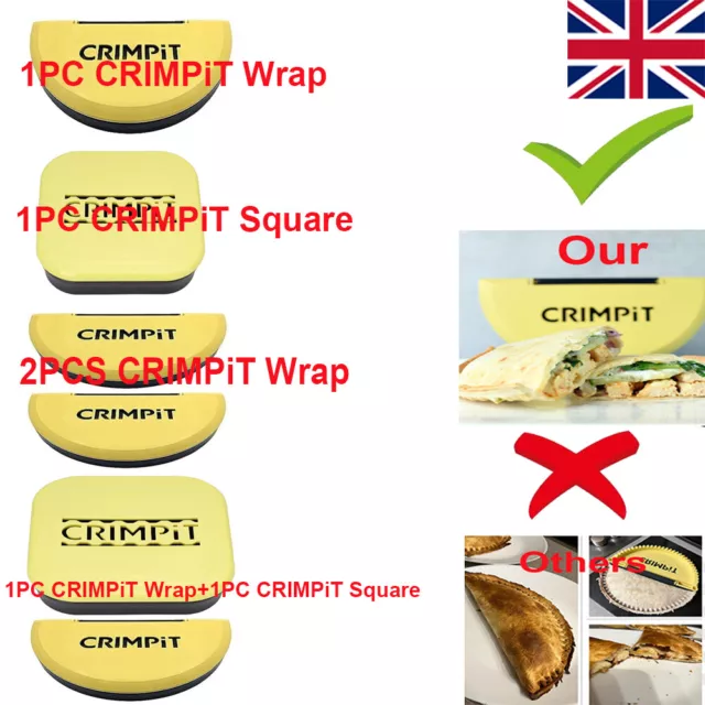 CRIMPiT Wrap - Innovative Wrap Crimper for Fresh & Heated Creations New