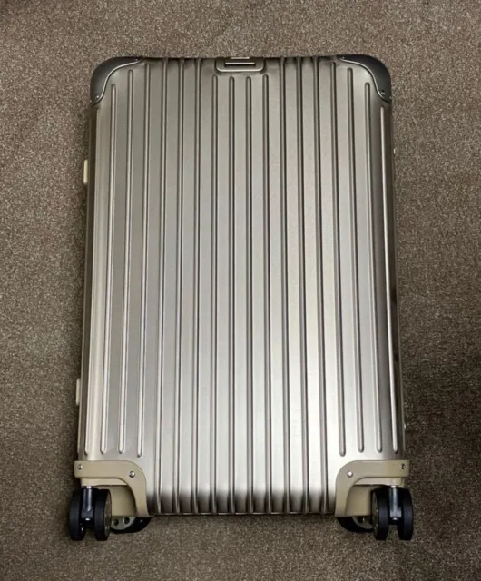 Rimowa Topaz Topas 68L TITANIUM  4-wheels Carry Case Suitcase 924.63