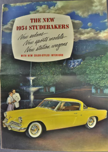 1954 Studebaker Brochure Commander Champion Starliner Wagon Excellent Original