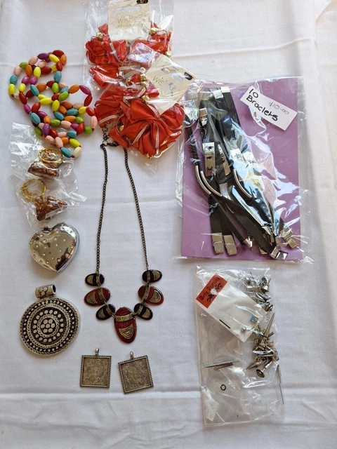 Belly Studs Fashion Jewellery Hair Scrunchies Necklace Buddha Keyrings Ex Market