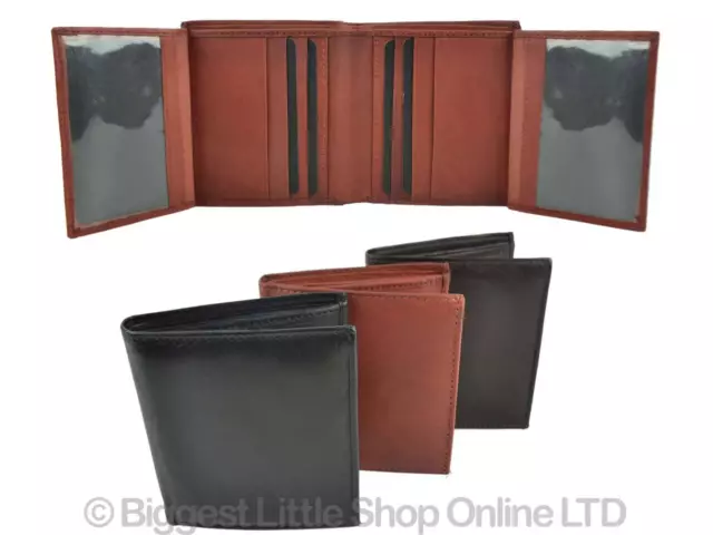 NEW Mens Quality Soft LEATHER Compact WALLET by OakRidge Goods Stylish Handy