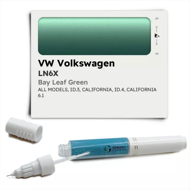 LN6X BAY LEAF GREEN Grün Lackstift für VW VOLKSWAGEN N6X T6 Kratzer Stift Lack