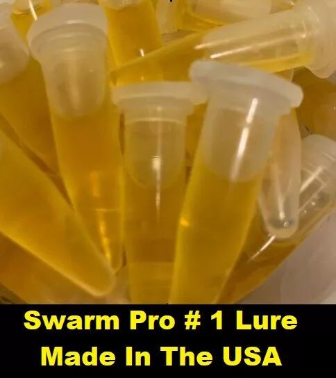 SWARM PRO Lure 5 pack honeybee scent beehive hive bait box trap beekeeper USA.