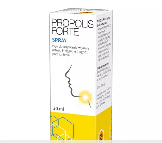 PROPOLIS FORTE MUNDSPRAY 20 ML HALSSCHMERZEN Erkältung RACHEN antibakteriell