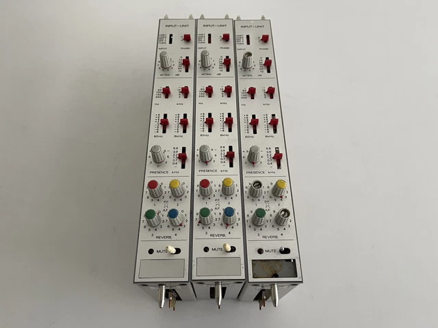 3x Studer 089 Input Units (Not Testé )