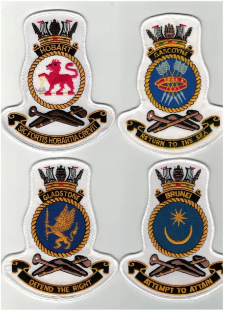Royal Australian Navy 15 different cloth crest patches 2