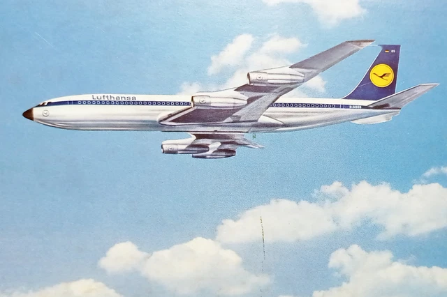 Joustra, France, Boeing 747 Air France, à piles, en tôle lithographiée