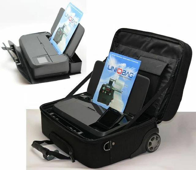 Chariot Sac à Ordinateur Portable DICOTA Pour PC Jusqu'à 17" - Occasion Bon état - Idéal Pour Imprimante HP