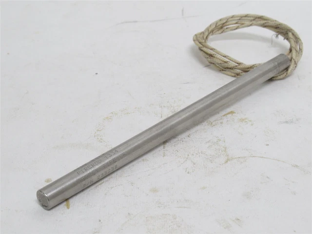 234856 Old-Stock; Firerod 1334 Cartridge Heater; 332W; 230V; 3/8"OD x 7" Long