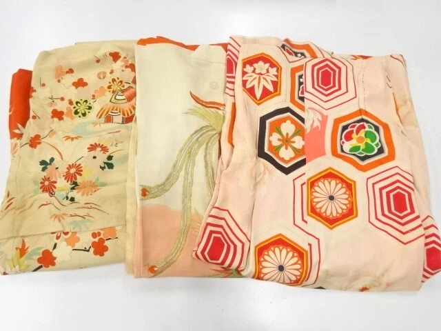 35890# Japanese Kimono / Kimono For Girls / Set Of 3
