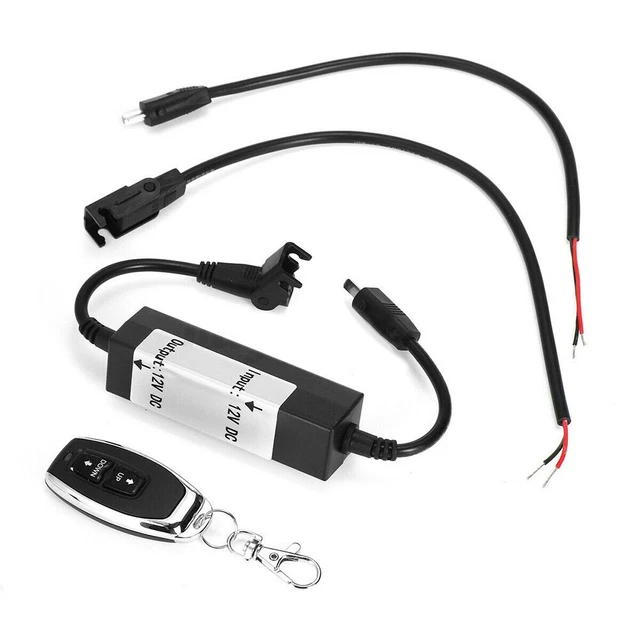 19Wireless Controller für DC Elektro Linearantrieb 12V + Dual Adapterkabel