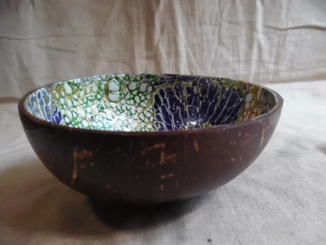 Coconut Trinket Bowl Decorated By LHS