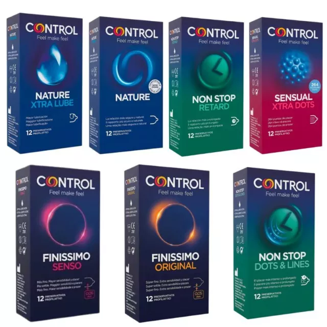 Condones Control A Elegir En Caja De 12 Preservativos En Oferta