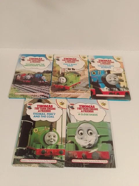 THOMAS THE TANK Engine And Friends 1992 Kids Books X 5 Vintage Buzz ...
