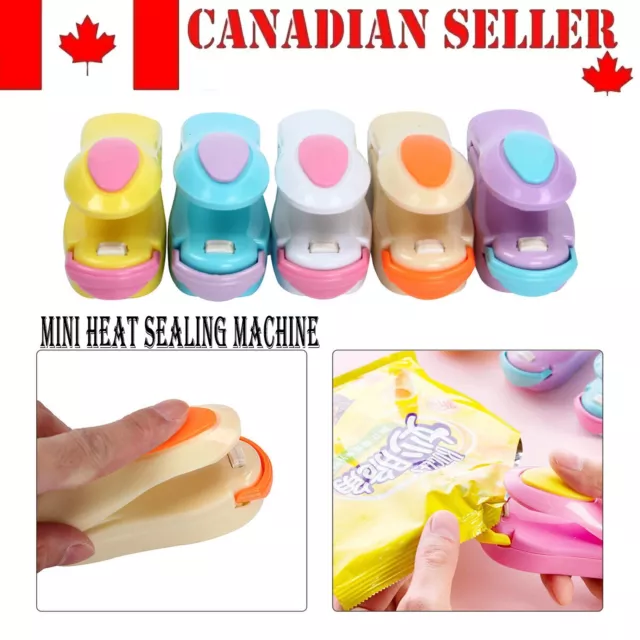 Handheld mini Heat Sealer Poly Bag Sealing Machine Food Portable Plastic Small