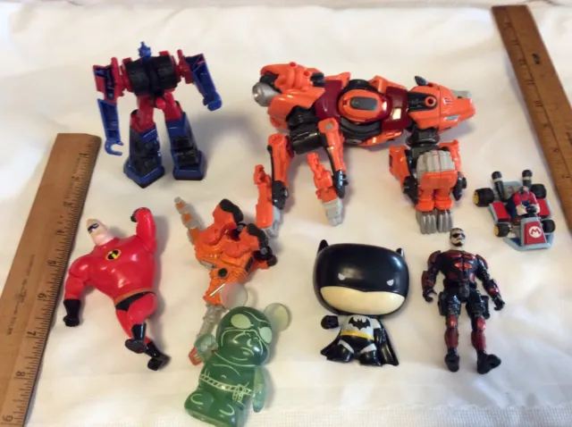 Assortment Of Toys And Toy Action Figures Kids Misc Drawer