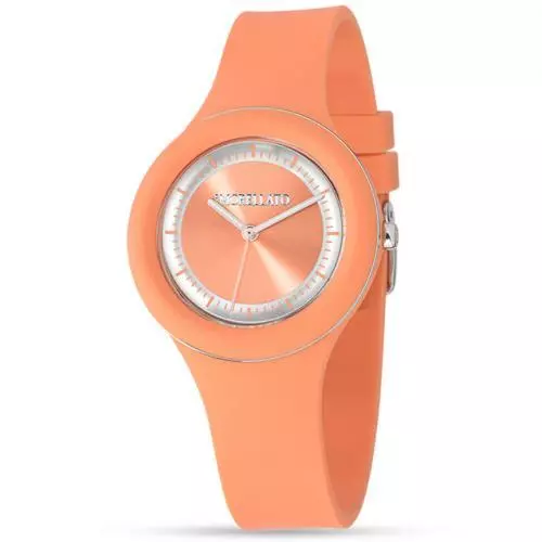Morellato Colours Reloj Mujer Correa Naranja Silicona, Caja 37mm