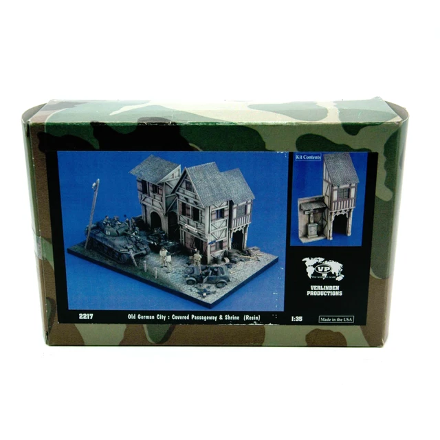 NINIVE 6N Stazione ferroviaria FS kit resina per plastico diorama scala N 1:160