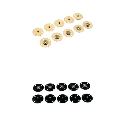 strumenti per il fai da te Set di 100 bottoni automatici con pinza da 9,5 mm in metallo fibbia per cucire abbigliamento accessori per cucito bottoni a pressione ATopoler 