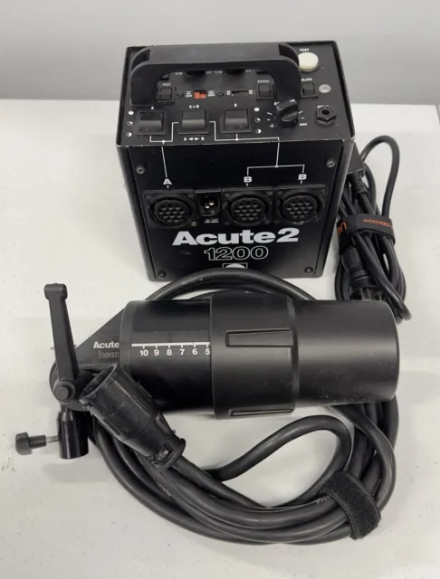 Profoto Acute2 1200 Power Pack w/ 1 Acute  Flash Head and Power Cord