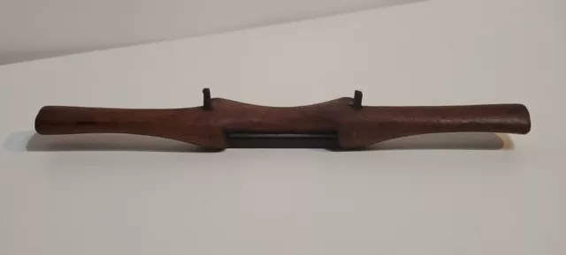 Antique / Vintage Wooden Handle Spokeshave / Spoke Shave Draw Knife Plane 3
