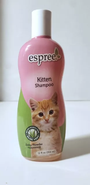 Espree Natural Kitten Shampoo hypoallergenic & tear free 12oz Made in the USA