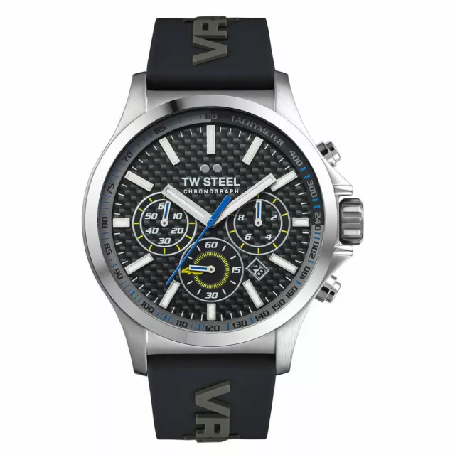 Official TW STEEL VR46 Valentino Rossi  Watch 48mm.   TW - TW936