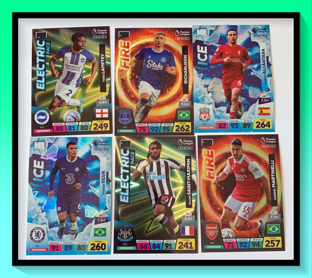 22/23 Panini AdrenalynXL Premier League - Fire - Ice - Electric Pace