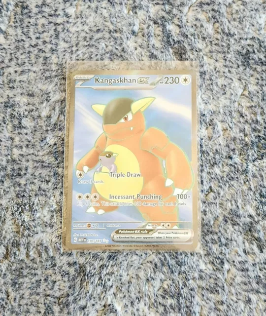 Kangaskhan ex - 190/165 Full Art Ultra Rare - Pokemon 151 Set