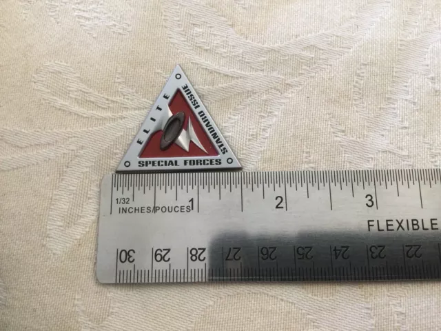 OAKLEY ELITE SI 🇺🇸Standard Issue 🇺🇸SPECIAL FORCES PLASTIC BADGE Sticker Rare