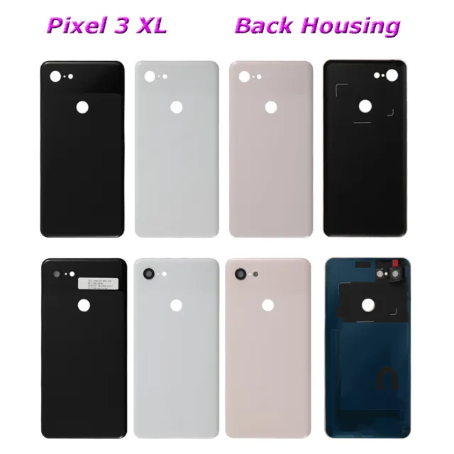 For Google Pixel 3 XL Rear Battery Back Door Glass Cover Housing Replacement US