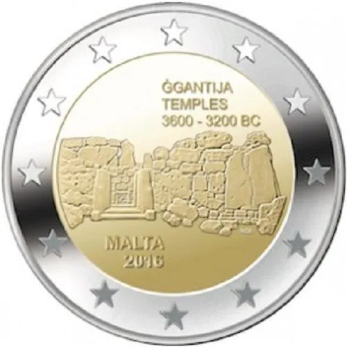 +  2 Euro Commemorative - Unc - Malte 2016 3