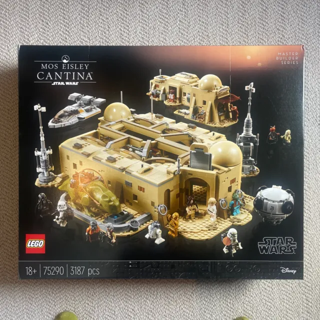 Lego Star Wars – 75290 Mos Eisley Cantina Ucs – No Minifigs Or Dewback – New