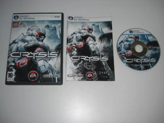 CRYSIS 1 Pc DVD Rom Original Release -- FAST POST